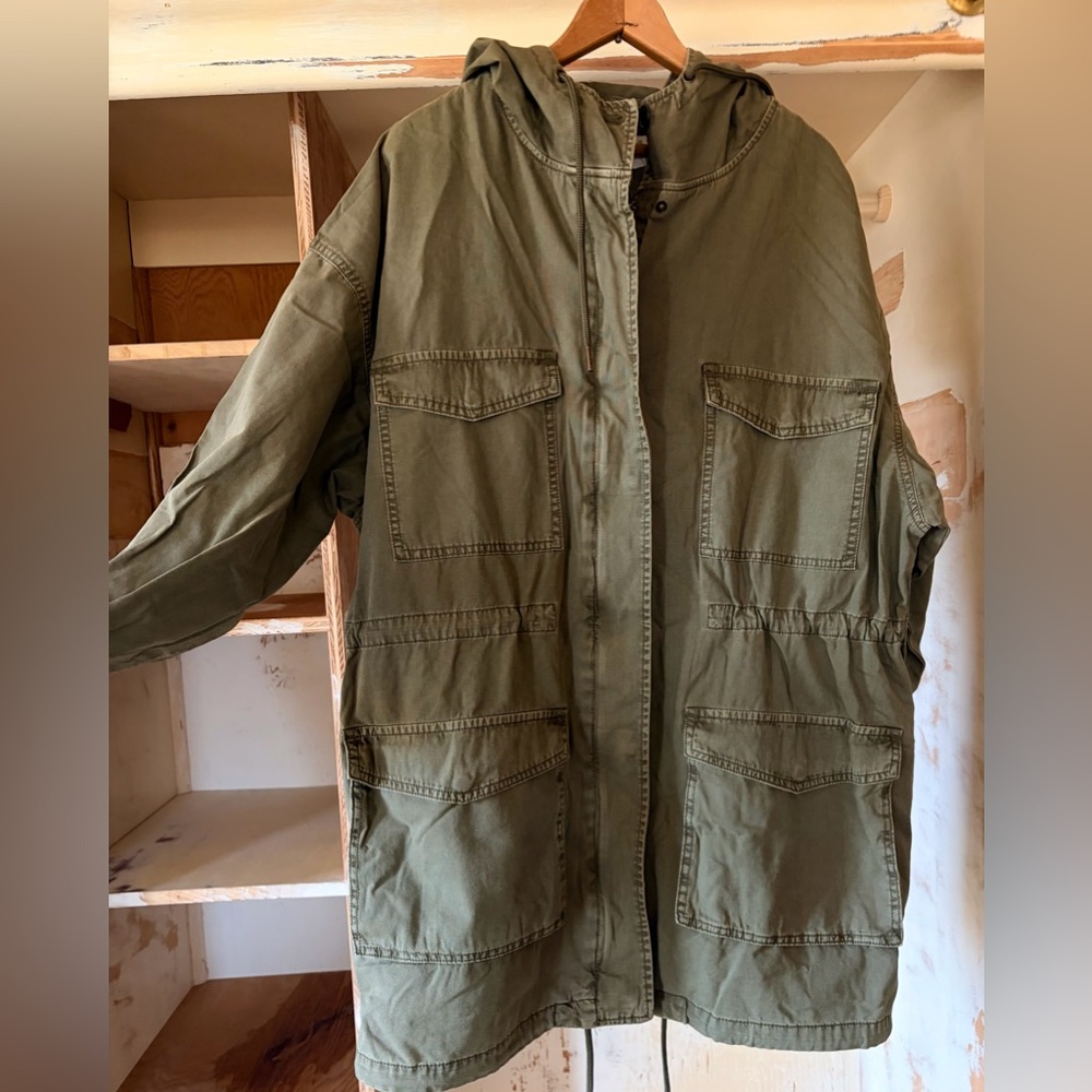 ASOS DESIGNS Four Pocket Utility Jacket in Khaki NWT